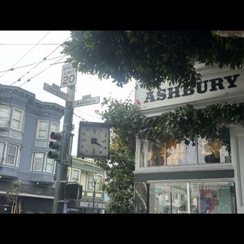 Welcome Haight & Ashbury - Hanging on the corner it seems time stands still. Then 10 minutes later the clock never moved , then a week later the clocked didn't move - Gift Shops Near Me - San Francisco, California Welcome Haight & Ashbury - Hanging on the corner it seems time stands still. Then 10 minutes later the clock never moved , then a week later the clocked didn't move - Gift Shops Near Me - San Francisco, California