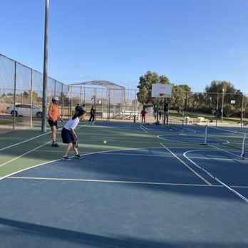 Olive Grove Community Park - pickleball lines are over the basketball court - Parks Near Me - San Diego, California Olive Grove Community Park - pickleball lines are over the basketball court - Parks Near Me - San Diego, California