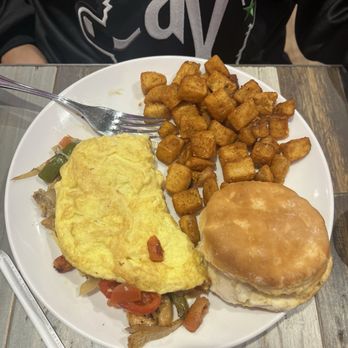 Toast! All Day - Crab and shrimp omelette - Breakfast & Brunch Near Me - Savannah, Georgia