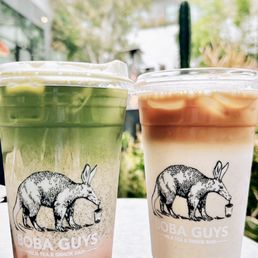 Strawberry Matcha Latte
