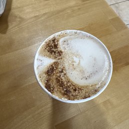 Maple cinnamon latte Maple cinnamon latte
