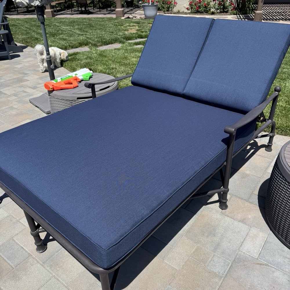 Capistrano Upholstery - Double chaise lounge - Furniture Reupholstery Near Me - San Juan Capistrano, California Capistrano Upholstery - Double chaise lounge - Furniture Reupholstery Near Me - San Juan Capistrano, California