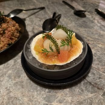Animae - Scallop crudo - Asian Fusion Near Me - San Diego, California