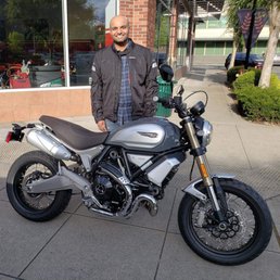 My 2018 Ducati Scrambler 1100 Special on the day I bought it