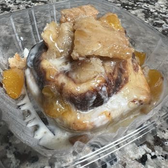 The Peach Cobbler Factory - Cobbler STUFFED CINNAMON ROLL (peach) - Patisserie/Cake Shop Near Me - Cornelius, North Carolina The Peach Cobbler Factory - Cobbler STUFFED CINNAMON ROLL (peach) - Patisserie/Cake Shop Near Me - Cornelius, North Carolina