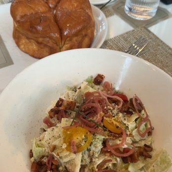 Marbled & Fin - Wedge Salad and Milk Bread - Seafood Near Me - Charleston, South Carolina