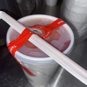 KP Daiquiris & Eats - a plastic cup with a straw and a pair of chopsticks sticking out of it - Comfort Food Near Me - Garland, Texas KP Daiquiris & Eats - a plastic cup with a straw and a pair of chopsticks sticking out of it - Comfort Food Near Me - Garland, Texas