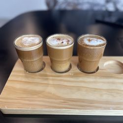 Niyyah Coffee - Cortada Flight! Zebra, Cinnnamon Roll, & Brown Suga Shook