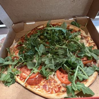 MOD Pizza - Adding arugula - Fast Food Near Me - Rolling Hills Estates, California MOD Pizza - Adding arugula - Fast Food Near Me - Rolling Hills Estates, California