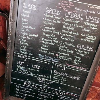 Tea's Me Cafe - Menu - Coffee & Tea Near Me - Indianapolis, Indiana Tea's Me Cafe - Menu - Coffee & Tea Near Me - Indianapolis, Indiana