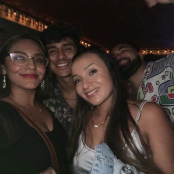 Las Perlas - Me and my girlfriend and the two medical professionals we met at the bar - Lounges Near Me - Los Angeles, California