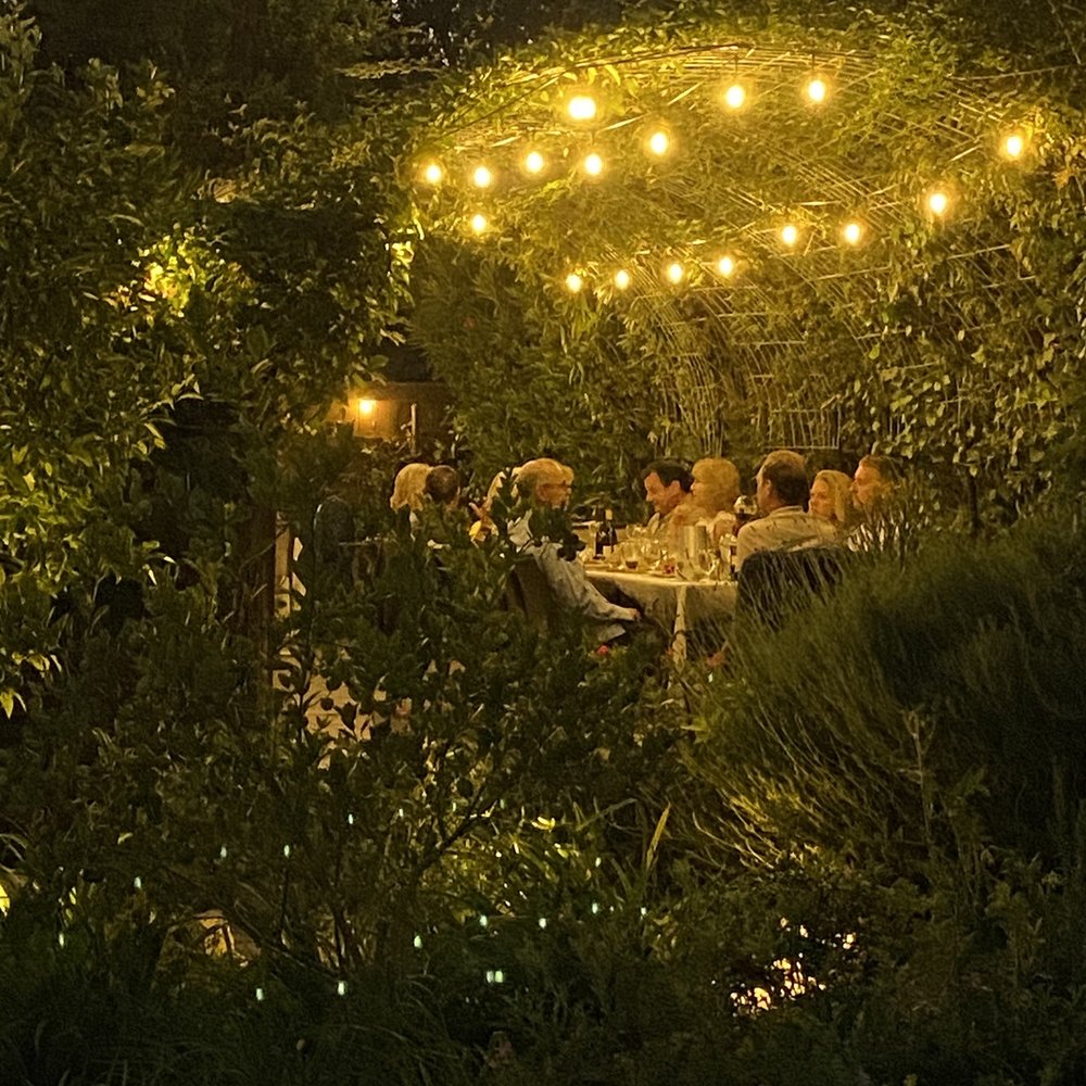 The Ranch House - One of our tables in the enchanted garden patio - Venues & Event Spaces Near Me - Ojai, California The Ranch House - One of our tables in the enchanted garden patio - Venues & Event Spaces Near Me - Ojai, California