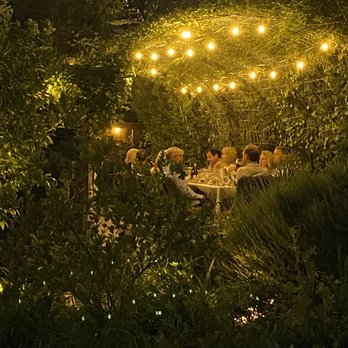 The Ranch House - One of our tables in the enchanted garden patio - Venues & Event Spaces Near Me - Ojai, California The Ranch House - One of our tables in the enchanted garden patio - Venues & Event Spaces Near Me - Ojai, California