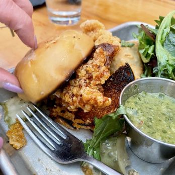 Lost Nation Brewing - Fried chicken sandwich. Really nice food and nice menu. - Breweries Near Me - Morrisville, Vermont Lost Nation Brewing - Fried chicken sandwich. Really nice food and nice menu. - Breweries Near Me - Morrisville, Vermont