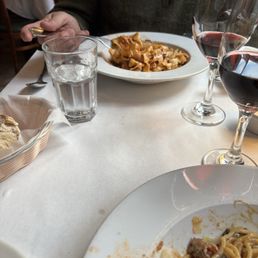 The carbonara and bolognese! The carbonara and bolognese!