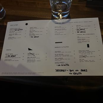 MINARI & The Pikok Lounge - Citrus free menu for my allergens by the chef! - Korean Near Me - Minneapolis, Minnesota