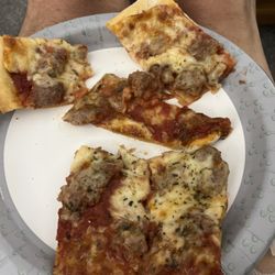 Soggy ass pizza
