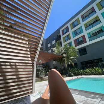 Broadstone Archive - @ the pool that only gets sun 2 hours out of the day lol. Time your tanning wisely - Apartments Near Me - Santa Ana, California