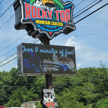 Rocky Top Mountain Coaster - Can't miss it - Amusement Parks Near Me - Pigeon Forge, Tennessee Rocky Top Mountain Coaster - Can't miss it - Amusement Parks Near Me - Pigeon Forge, Tennessee