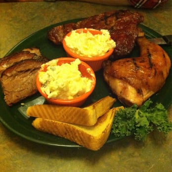 Texas Ribs and BBQ - Sampler platter #1 $15.99 rib, chicken, brisket - Barbeque Near Me - Clinton, Maryland Texas Ribs and BBQ - Sampler platter #1 $15.99 rib, chicken, brisket - Barbeque Near Me - Clinton, Maryland