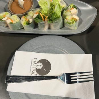 Thai Time - Tofu Fresh Rolls - Thai Near Me - Sacramento, California Thai Time - Tofu Fresh Rolls - Thai Near Me - Sacramento, California