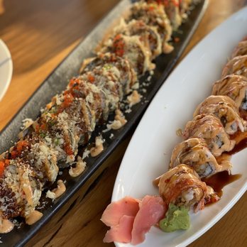 Saltwater Crab - VOLCANO ROLL (deep fried) and SHAGGY DOG - Seafood Near Me - Memphis, Tennessee Saltwater Crab - VOLCANO ROLL (deep fried) and SHAGGY DOG - Seafood Near Me - Memphis, Tennessee