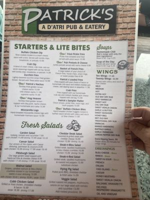 Menu photo 1 Patrick's Cumberland, MD