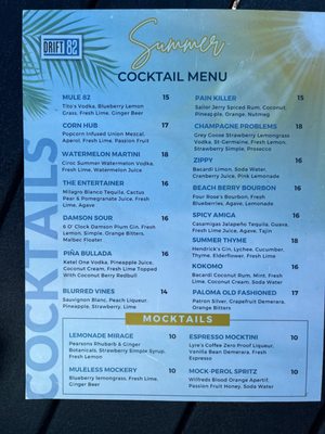 Menu photo 2 Drift 82 Patchogue, NY Menu photo 2 Drift 82 Patchogue, NY