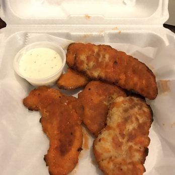 Tomato City Pizza - 5 Piece Tenders with hot sauce and ranch - Pizza Near Me - Providence, Rhode Island Tomato City Pizza - 5 Piece Tenders with hot sauce and ranch - Pizza Near Me - Providence, Rhode Island