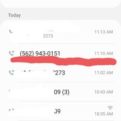 Gad Dental - Gad office number, my call log. No call back, i hope one day they start taking each customer seriously as each issue is different.