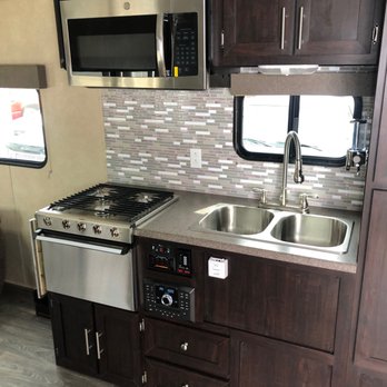 Dune Sport - Small but functional kitchen - RV Dealers Near Me - Mesa, Arizona Dune Sport - Small but functional kitchen - RV Dealers Near Me - Mesa, Arizona
