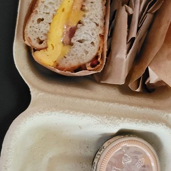 Boil & Bake - New Yorker half eaten. - Bagels Near Me - Costa Mesa, California Boil & Bake - New Yorker half eaten. - Bagels Near Me - Costa Mesa, California