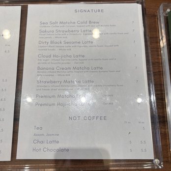 Wa-Iro - Coffee menu - Bakeries Near Me - Pasadena, California