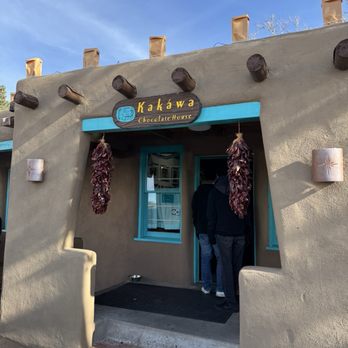 Kakawa Chocolate House - Historic adobe storefront. - Chocolatiers & Shops Near Me - Santa Fe, New Mexico Kakawa Chocolate House - Historic adobe storefront. - Chocolatiers & Shops Near Me - Santa Fe, New Mexico