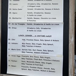 La Maison Maelle - Menu
