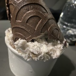 Susie’s Sweets - Vegan cookie dough w a vegan chocolate cone!!