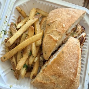 Sal's Burgers - Grilled Chicken Sandwich with Garlic Fries - Burgers Near Me - San Mateo, California Sal's Burgers - Grilled Chicken Sandwich with Garlic Fries - Burgers Near Me - San Mateo, California