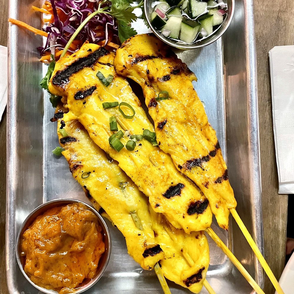 Summer Buffalo - Chicken Satay - Thai Near Me - Burbank, California Summer Buffalo - Chicken Satay - Thai Near Me - Burbank, California