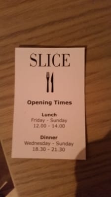 Slice by null