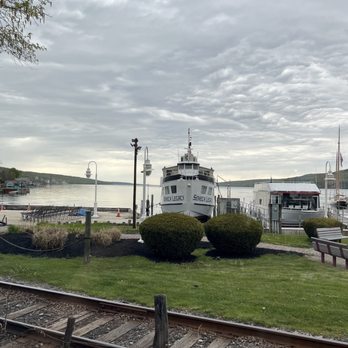 Seneca Harbor Station - Window view from seating. - New American Near Me - Watkins Glen, New York Seneca Harbor Station - Window view from seating. - New American Near Me - Watkins Glen, New York