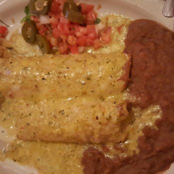 Chuy's - Chika Chika Boom Boom (chicken enchilada with Boom Boom sauce) - Mexican Near Me - Southlake, Texas Chuy's - Chika Chika Boom Boom (chicken enchilada with Boom Boom sauce) - Mexican Near Me - Southlake, Texas