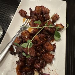 Pork burn ends (Korean beef)