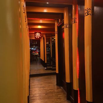 AKA - Beautiful entrance.....towards restrooms haha - Asian Fusion Near Me - San Diego, California