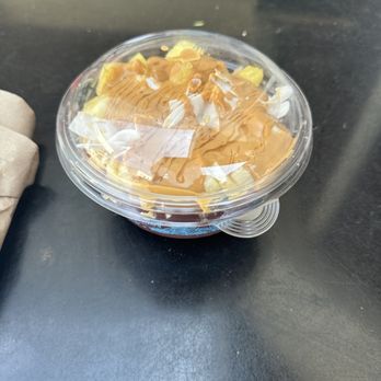Playa Bowls - Tropical Acai Bowl with peanut butter! Love this place - Acai Bowls Near Me - Potomac, Maryland Playa Bowls - Tropical Acai Bowl with peanut butter! Love this place - Acai Bowls Near Me - Potomac, Maryland