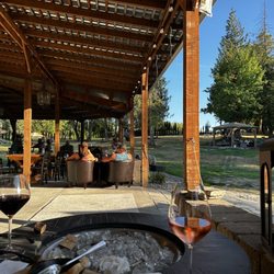 14 Acres Vineyard & Winery - Outside in lovely distance from the music