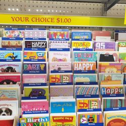 Great selection of cards, low prices