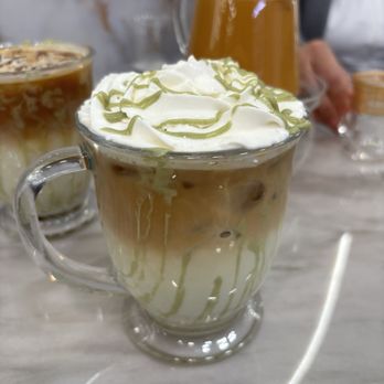 Kenz Coffee - pistachio latte - Coffee & Tea Near Me - Canton, Michigan