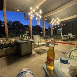 The Lodge At Cypress Falls - Relaxing on the porch