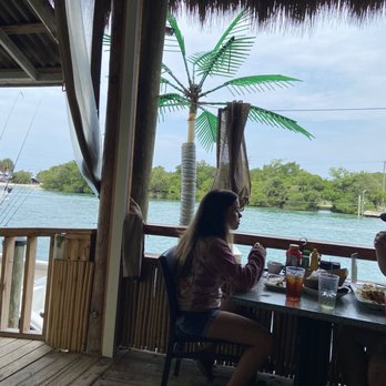 Pop's Sunset Grill - View from our table - Seafood Near Me - Nokomis, Florida