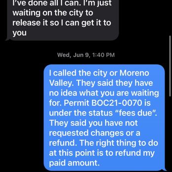 Elite Patios - I called the city to check on the status of the permit myself bc I just wanted it to be over with. - Patio Coverings Near Me